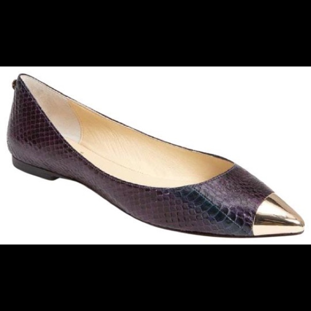 Vince Camuto Genuine Snakeskin Ballet Flat